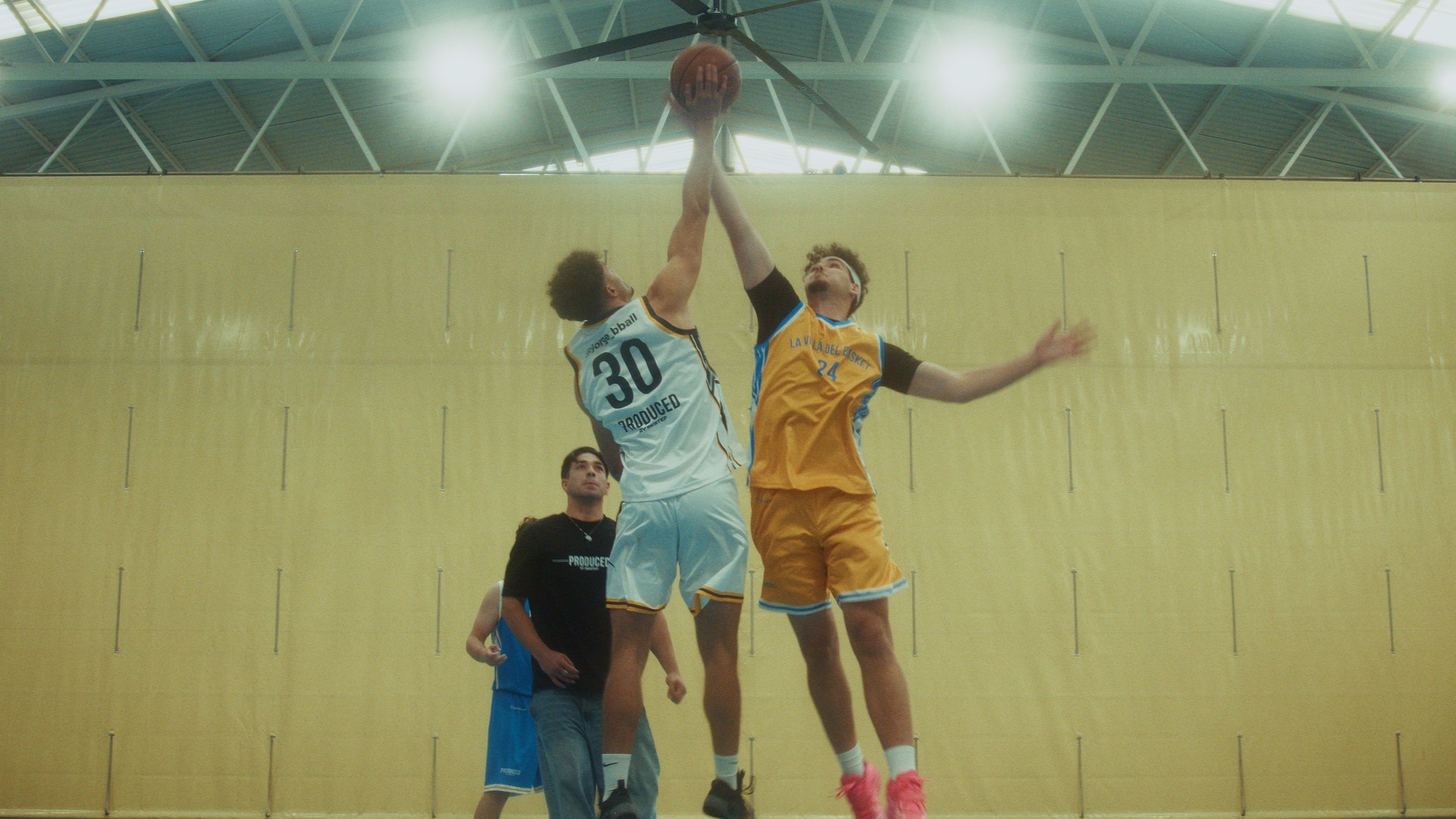 Creadores de La Villa del Basket en la cancha