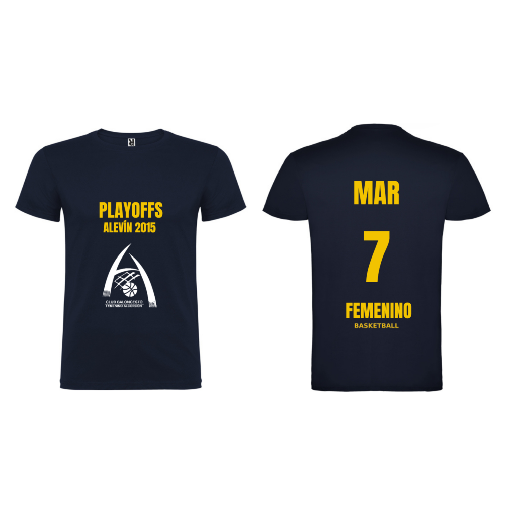 Camiseta Jugadoras CB Femenino Alcorcón 3