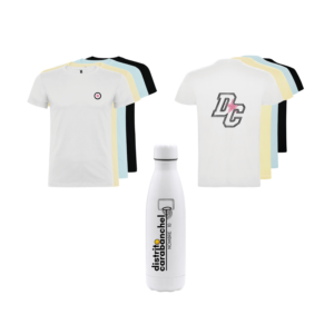 Pack: Camiseta y Botella Personalizada DC