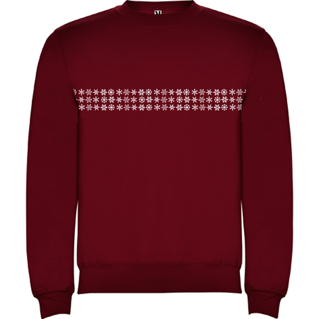 Sudadera Navidad Copitos de nieve 3