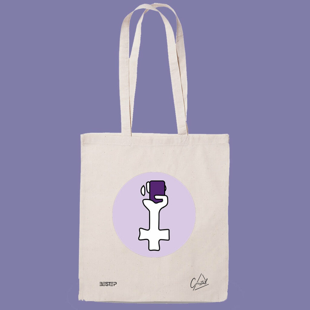 Tote Bag La Tarjeta Morada