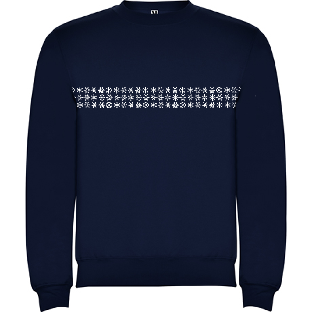 Sudadera Navidad Copitos de nieve