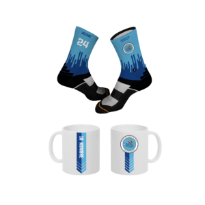 Pack: Calcetines Personalizados y Taza Voleibol Alcalá